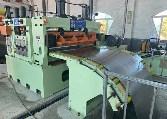 Mesin Slitting Line SS304 Baja Presisi Tinggi 0,3-3 X 1600