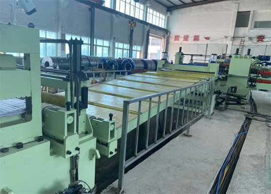 Mesin Slitting Line SS304 Baja Presisi Tinggi 0,3-3 X 1600
