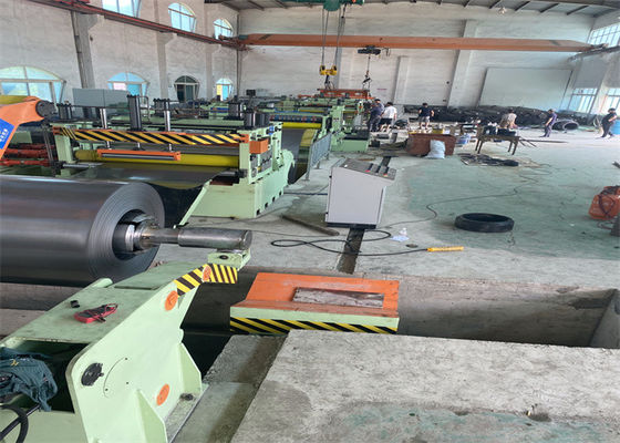 SUS304 SUS201 Mesin Pemotong Stainless Steel 0,3-3 X 1250
