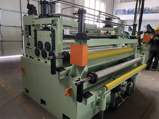 100mpm Pengukur Tengah Coil Sheet Steel Slitting Line (1-5)x1500