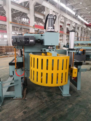 Memuat Bongkar Muat Lantai Cradle Coil Slitting Machine Car Thin Sheet Steel Slitting Line