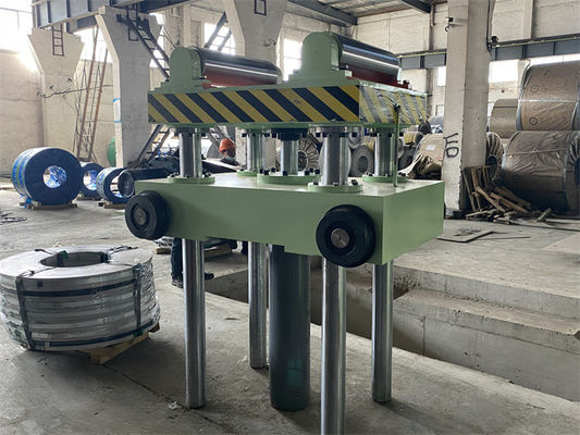 AHSS Kekuatan Tinggi Rotary Shear Dipotong Memanjang Garis 0,3-3 X 1500