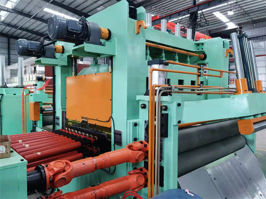 AHSS Kekuatan Tinggi Rotary Shear Dipotong Memanjang Garis 0,3-3 X 1500