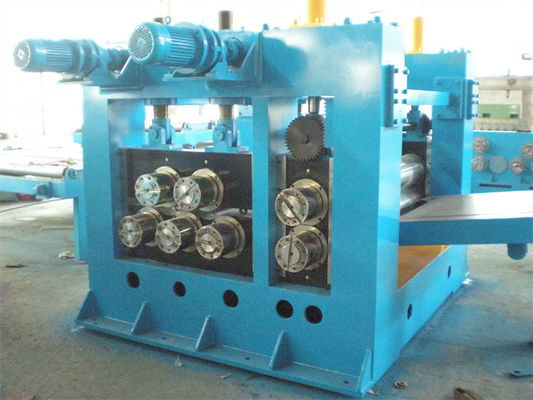 0-50m / Min Heavy Duty Steel Coil Slitting Line Untuk Pengukur Berat 10 X 1800
