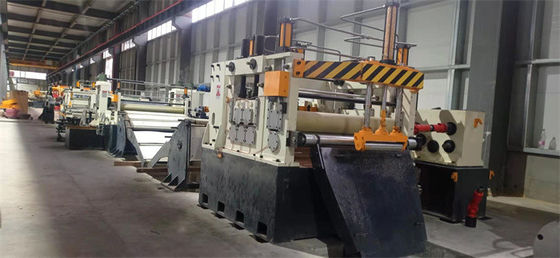 CRGO CRNGO Silicon Steel Slitting Machine Untuk Transformator Baja Listrik