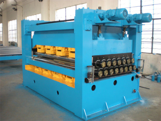 Pengukur Berat HR Steel Sheet Coil Cutting Line Leveler Ganda Dipotong Menjadi Garis Panjang