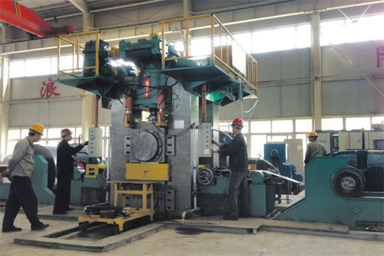 4 Hi 4 Mesin Cold Rolling Mill Reversibel Tinggi Untuk Strip Logam