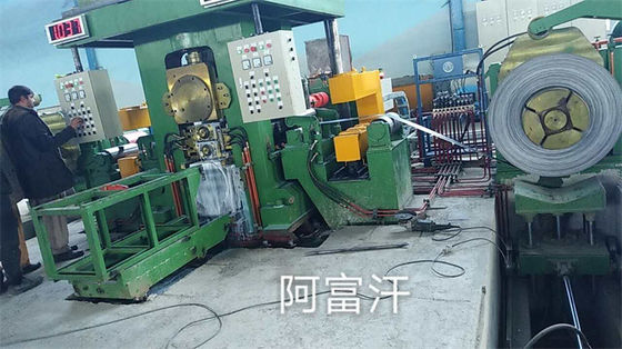 150-480m/Min Empat Roller Empat High 4 Hi Rolling Mill Untuk Metal Strip