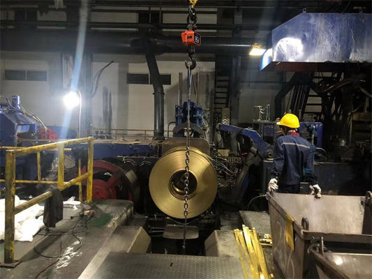 Elektrolitik Tembaga Brass Sheet Strip Cold Rolling Mill Lines Dari 16 Untuk 3 Untuk 1 Untuk 0,03mm