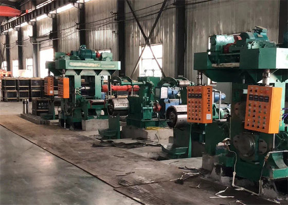 Mesin Cold Mill Membalikkan Otomatis Presisi Tinggi Untuk Strip Logam