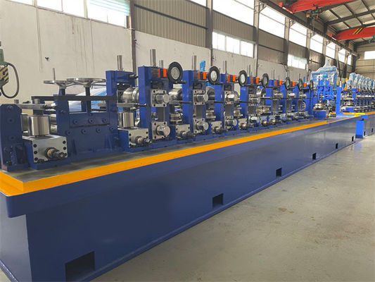 Straight Seam Welding Galvalized Steel Black Steel Tube Mill Line HG 60
