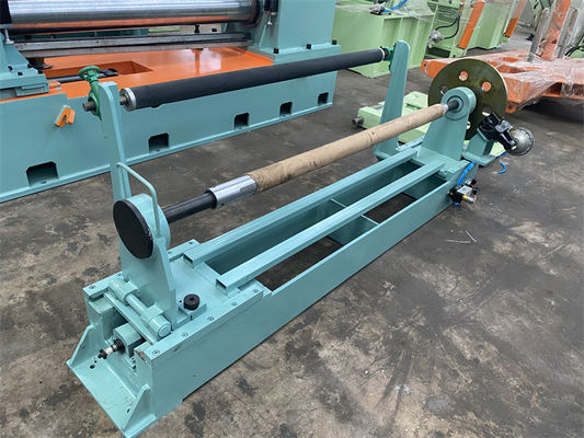 Memuat Bongkar Muat Lantai Cradle Coil Slitting Machine Car Thin Sheet Steel Slitting Line
