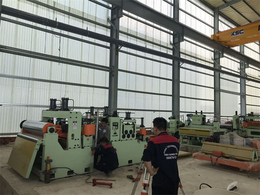 Coil to Coil Metal Slitting Lines untuk Baja Karbon, Baja Tahan Karat, Aluminium, Lembaran Tembaga