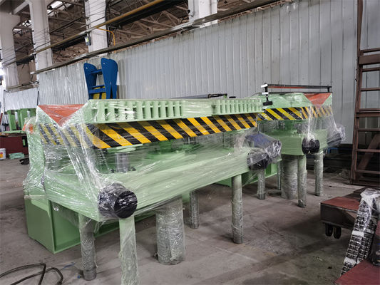 100mpm Pengukur Tengah Coil Sheet Steel Slitting Line (1-5)x1500