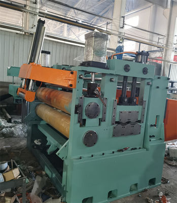 Big Aluminium Coil Plate Mesin Slitting Line Aluminium Presisi Tinggi 3,5 x 2200