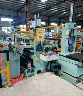 Big Aluminium Coil Plate Mesin Slitting Line Aluminium Presisi Tinggi 3,5 x 2200