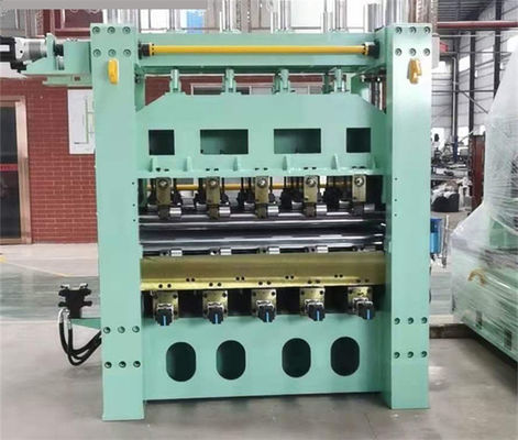 Mesin Potong Panjang Logam Aluminium Rotary Shear Fly Cut To Length Line Machine 3 X 1800