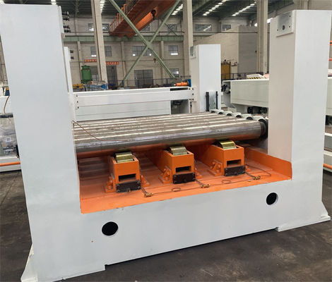 China Metal Plate Dipotong Memanjang Line Leveling dan Mesin Pemotong