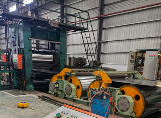 Skin Pass Rolling Tension Leveling Mill Line 4Hi 0,2-1,5 X 1300