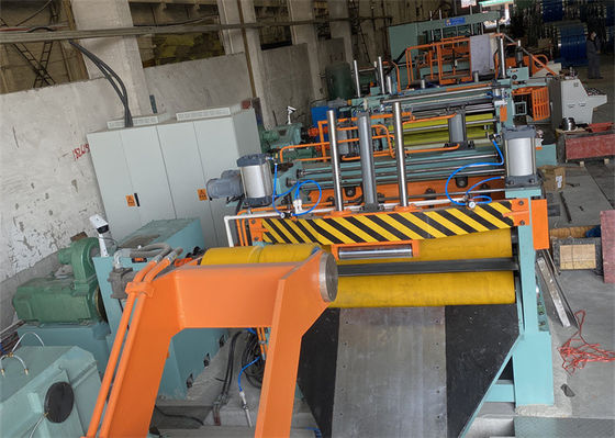 Presisi Tinggi Lembar Presisi Slitting Recoiling Lines Metal Edge Trimming 1250mm 300KW