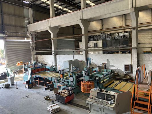 Presisi Tinggi Lembar Presisi Slitting Recoiling Lines Metal Edge Trimming 1250mm 300KW