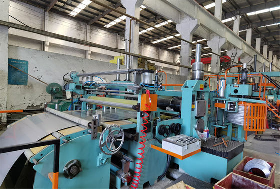 Mesin Slitting Lines SUS Steel Presisi Kecepatan Super 3 X 1600 3mm