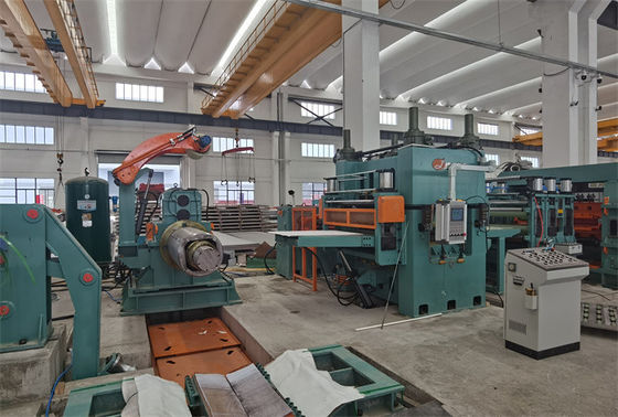 Stainless Steel SUS304 316L Rotary Shear Fly Cut Memanjang Garis 0,3 - 2 X 1000