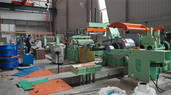Precision Steel Coil Slitter Slitting Line Machine Untuk Slitting Stainless Steel 2 X 850