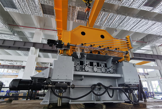 Uncoiling Leveling Laser Cutting Blanking Line Untuk Lembar Aluminium Baja Tensile Tinggi
