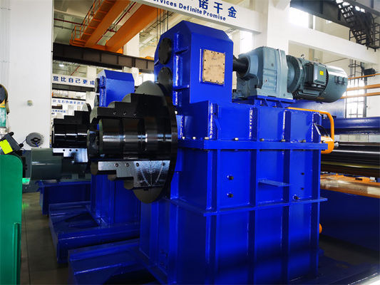 0-50m / Min Heavy Duty Steel Coil Slitting Line Untuk Pengukur Berat 10 X 1800