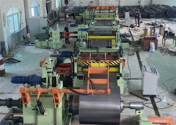 Mesin Slitting Line Pengukur Cahaya Presisi Berkecepatan Tinggi 0,3-3 X 1250mm