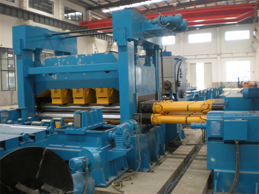 Heavy Gauge Flying Cut To Length Line Dengan Track Moving Shear
