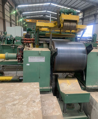 Mesin Slitting Line Baja Karbon HR Otomatis Hot Rolled 1-6 X 1600