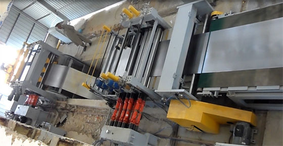 500mm Sampai 3000mm Panjang Logam Potong Panjang Mesin 120KW