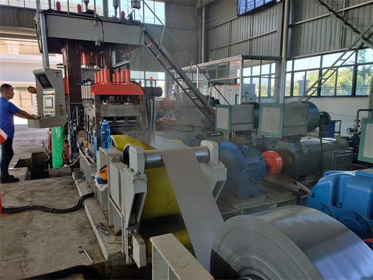 Tension Leveler Skin Pass 2Hi 4Hi Rolling Mill Line Untuk Steel Coil Stainless Steel Coil
