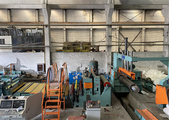 Presisi Tinggi Lembar Presisi Slitting Recoiling Lines Metal Edge Trimming 1250mm 300KW