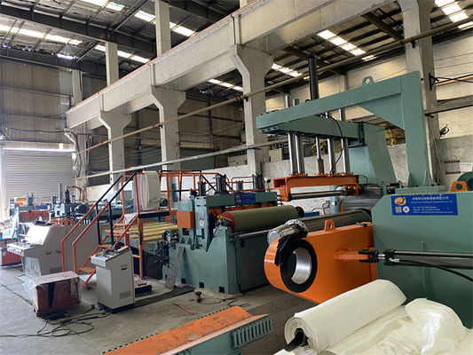 Presisi Tinggi Slitting Recoiling Line Stainless Steel 3 X 1600 360KW