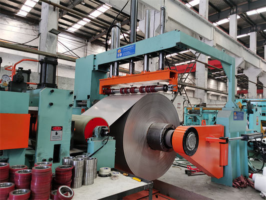 Mesin Slitting Lines SUS Steel Presisi Kecepatan Super 3 X 1600 3mm