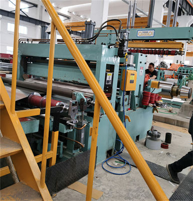 AHSS Kekuatan Tinggi Coil Steel Slitting Line Machine Q460 C-Mn Steel