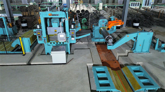 Stainless Steel Sheet Servo Cut To Length Line Dengan Edge Trimmer