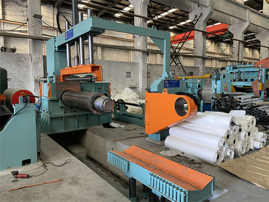 Garis Mesin Slitting Sheet Presisi Tinggi Mesin Slitting Aluminium Coil Tebal 0,3-3mm