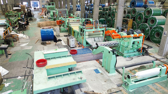 CRGO CRNGO Silicon Steel Slitting Machine Untuk Transformator Baja Listrik