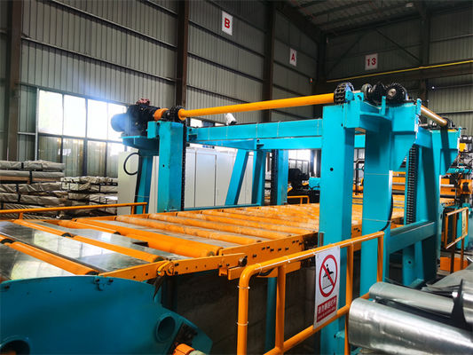 Sistem Slitting Logam Ketebalan 0.2-3.0mm Dilengkapi Catu Daya 380V 50Hz 3Phase untuk Pemrosesan Koil Logam yang Akurat